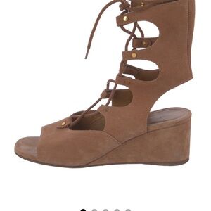 Women's Brown Wedge Sandals